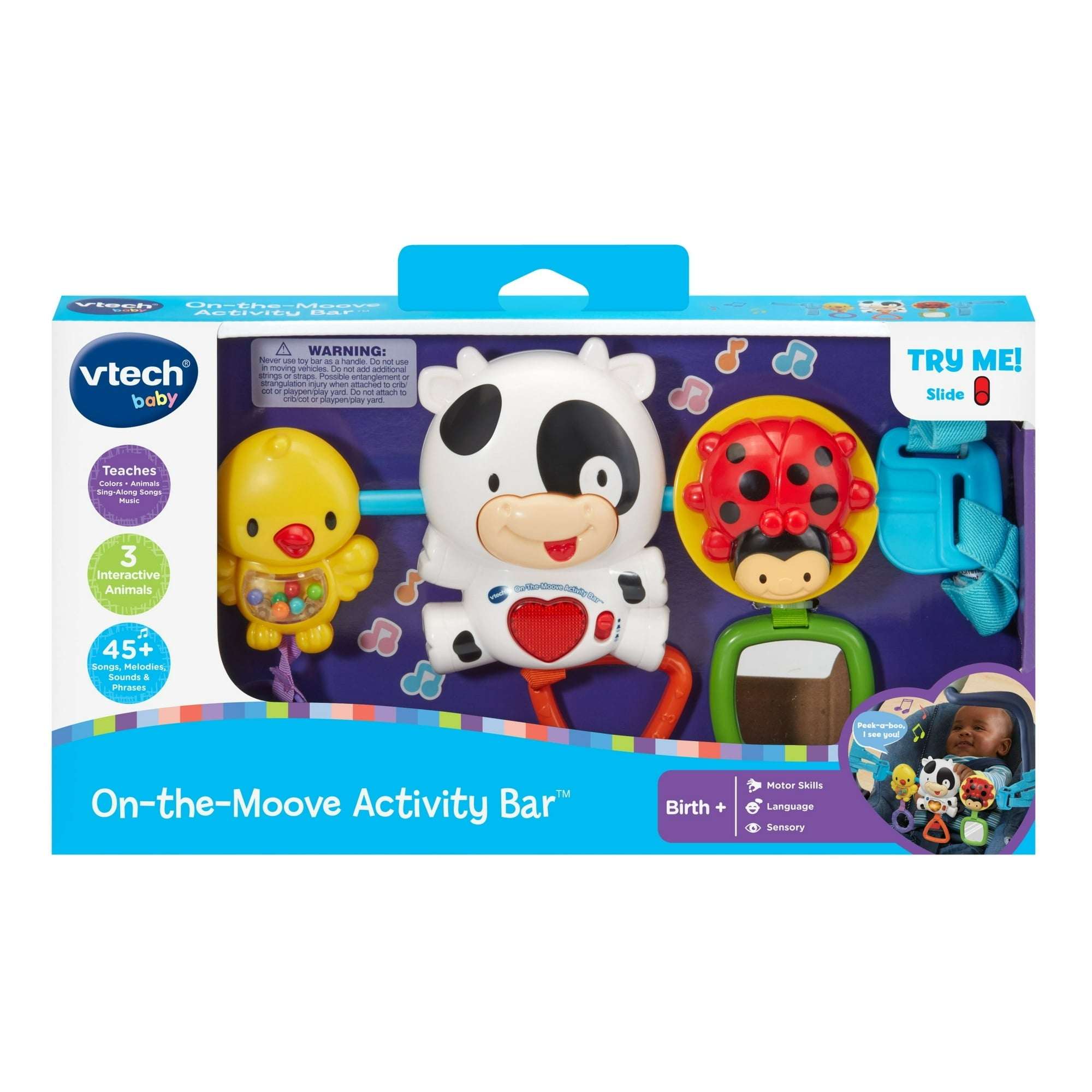 VTech Baby On-the-Moove Activity Bar for Infants and Toddlers