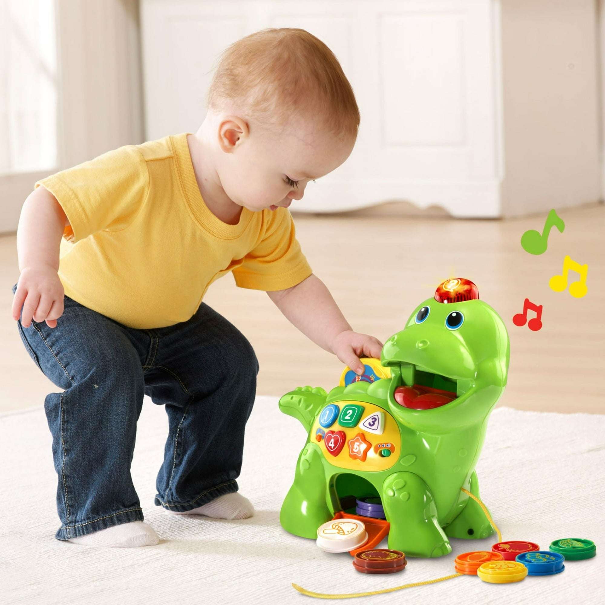 VTech Chomp & Count Dino with Accessories, Baby and Toddler Toys