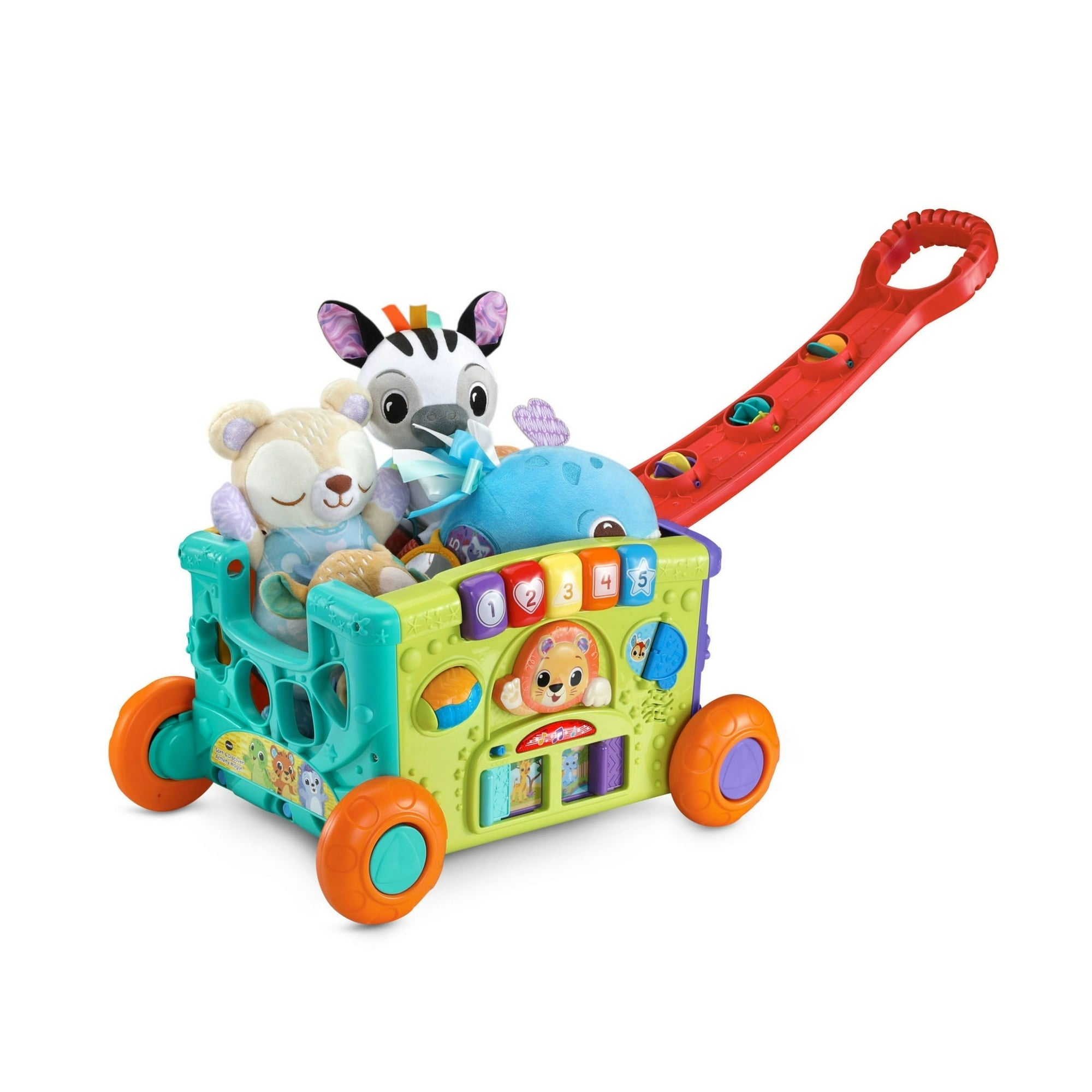 VTech Sort & Discover Activity Wagon with Accessories, Baby and Toddler Toys