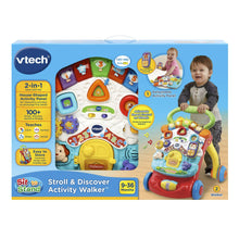 VTech stroll & discover activity walker box, multicolor activity panel and wheels