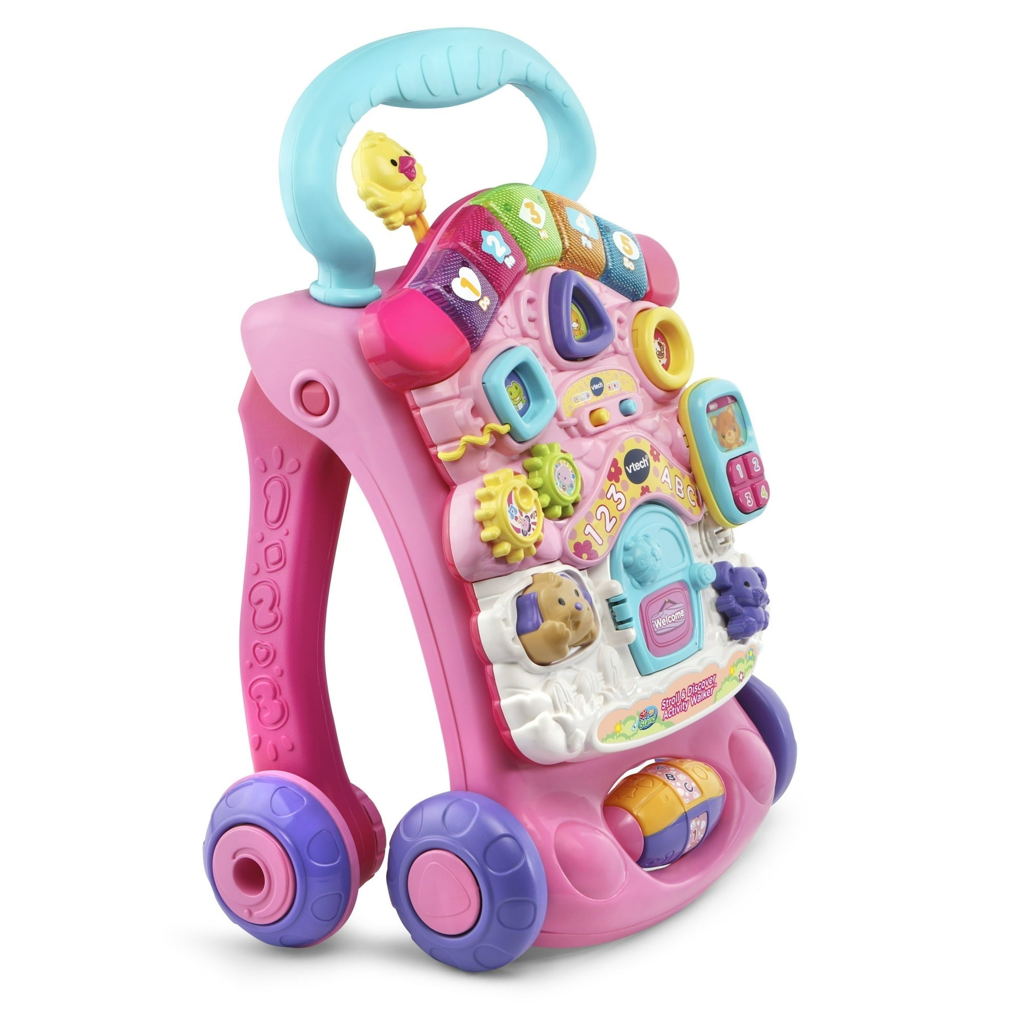 VTech Stroll & Discover Activity Walker with Accessories, Baby and Toddler Toys