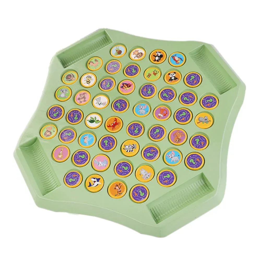 VWRXBZ Color Matching Memory Game, Brain Training Educational Toys with 20 Bottles & Stable Box, Focus & Logic Skill Development, Family Interactive Board Game - USA MEGA SHOP