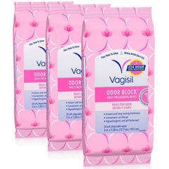Vagisil Odor Block Daily Freshening Wipes, 20 ct., 3 pk. - USA MEGA SHOP