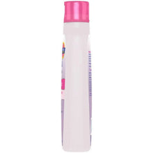 Intimate vaginal wash bottle with pink cap, side label text strip visible