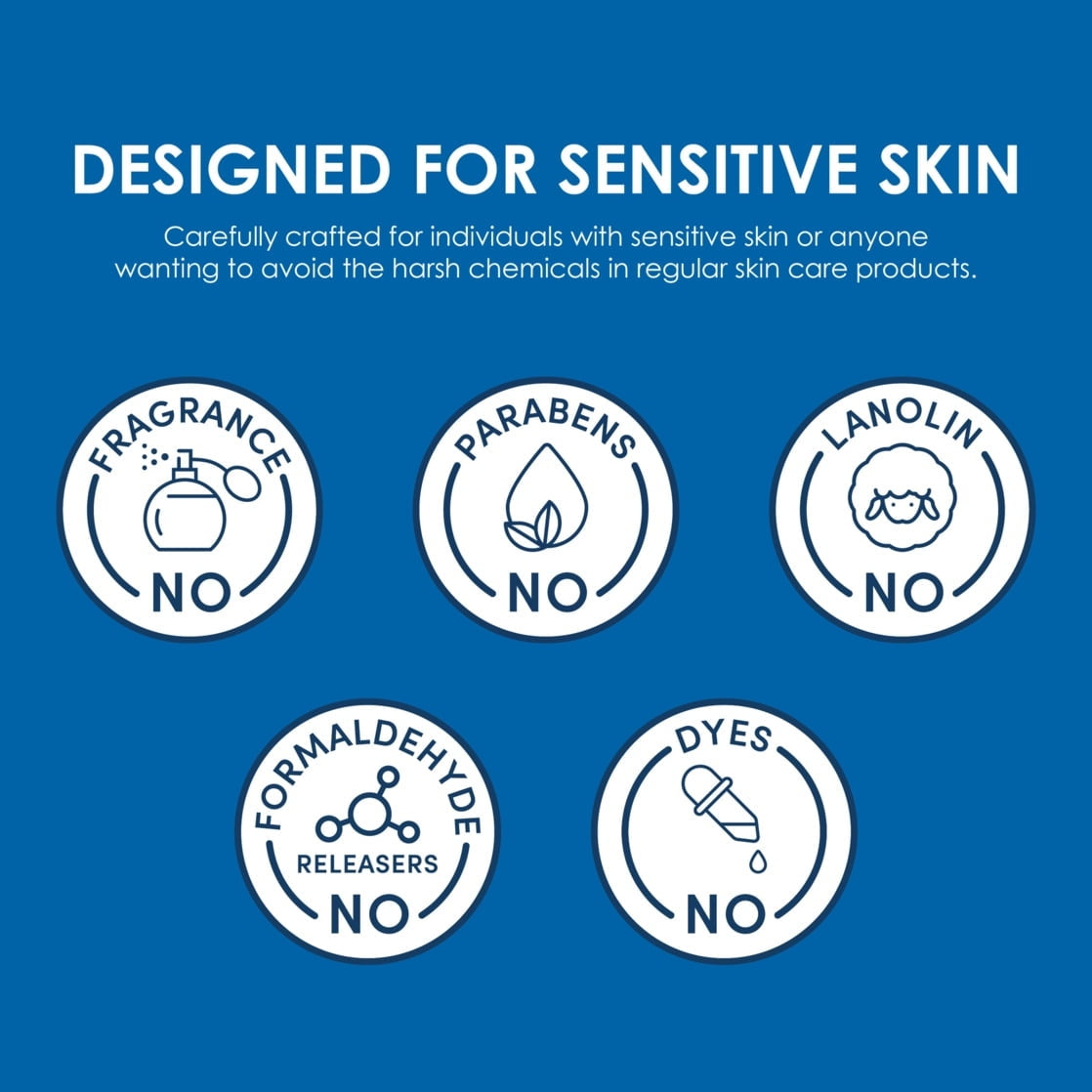 Vanicream Gentle Facial Cleanser for Sensitive Skin, 8 fl oz