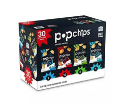 Popchips Variety Pack, 0.8 oz (30-pk)