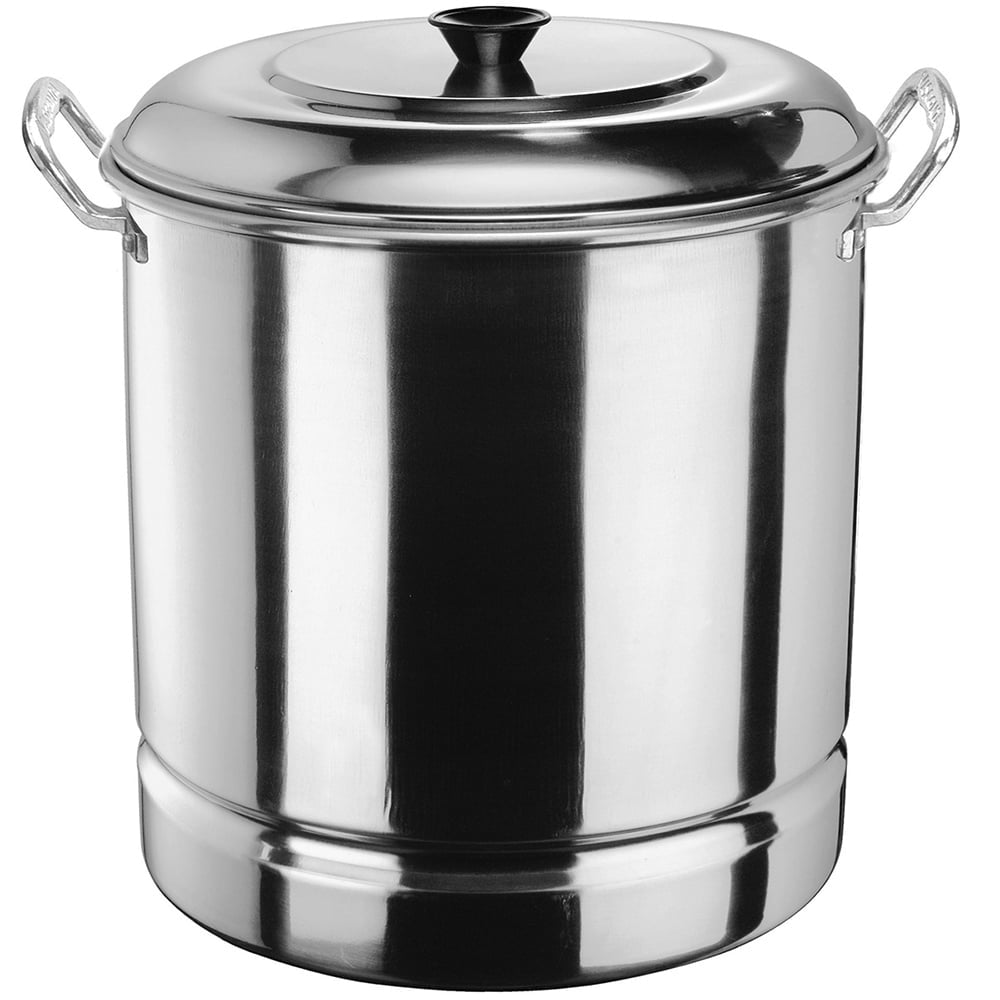 Vasconia Steamer with Aluminum Lid, Silver, all Aluminum