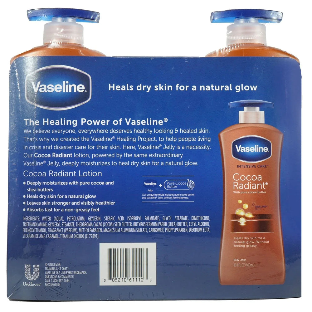 Vaseline Cocoa Radiant Lotion Set - USA MEGA SHOP