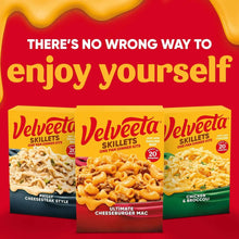 Assorted Velveeta Skillets one-pan dinner kit boxes
