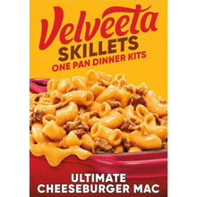 Velveeta Skillets Ultimate Cheeseburger Mac one-pan dinner kit box