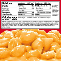 Velveeta Shells and Cheese Original Microwavable Sauce Cups, 2.39 oz., 12 ct. - USA MEGA SHOP