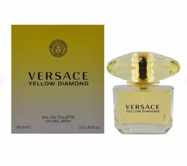 Versace Yellow Diamond Eau de Toilette, 3.0 fl