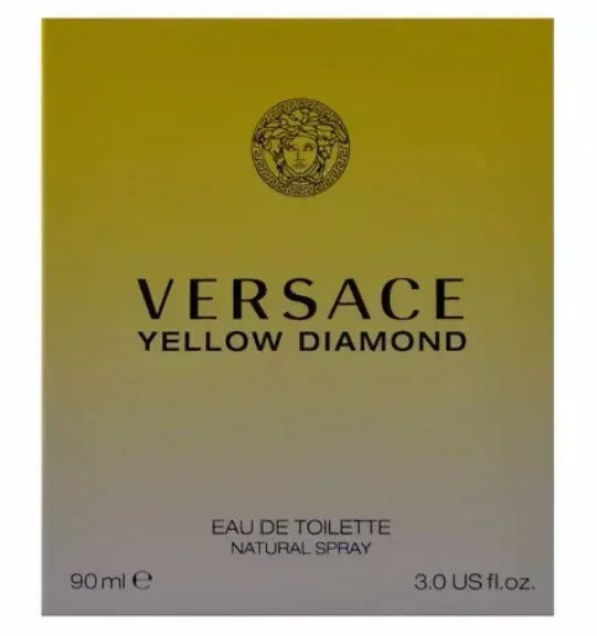 Versace Yellow Diamond Eau de Toilette, 3.0 fl
