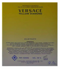 Versace Yellow Diamond Eau de Toilette, 3.0 fl