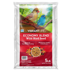Vibrant Life Economy Blend Wild Bird Seed, 5 lb Bag - USA MEGA SHOP