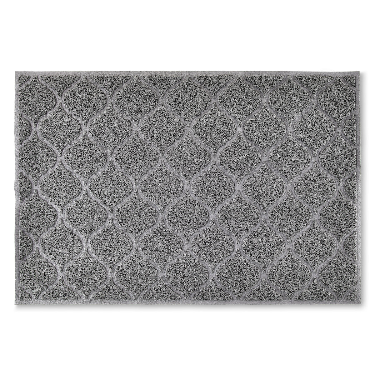 Vibrant Life Large Trapper Litter Mat, 35" x 23", Gray