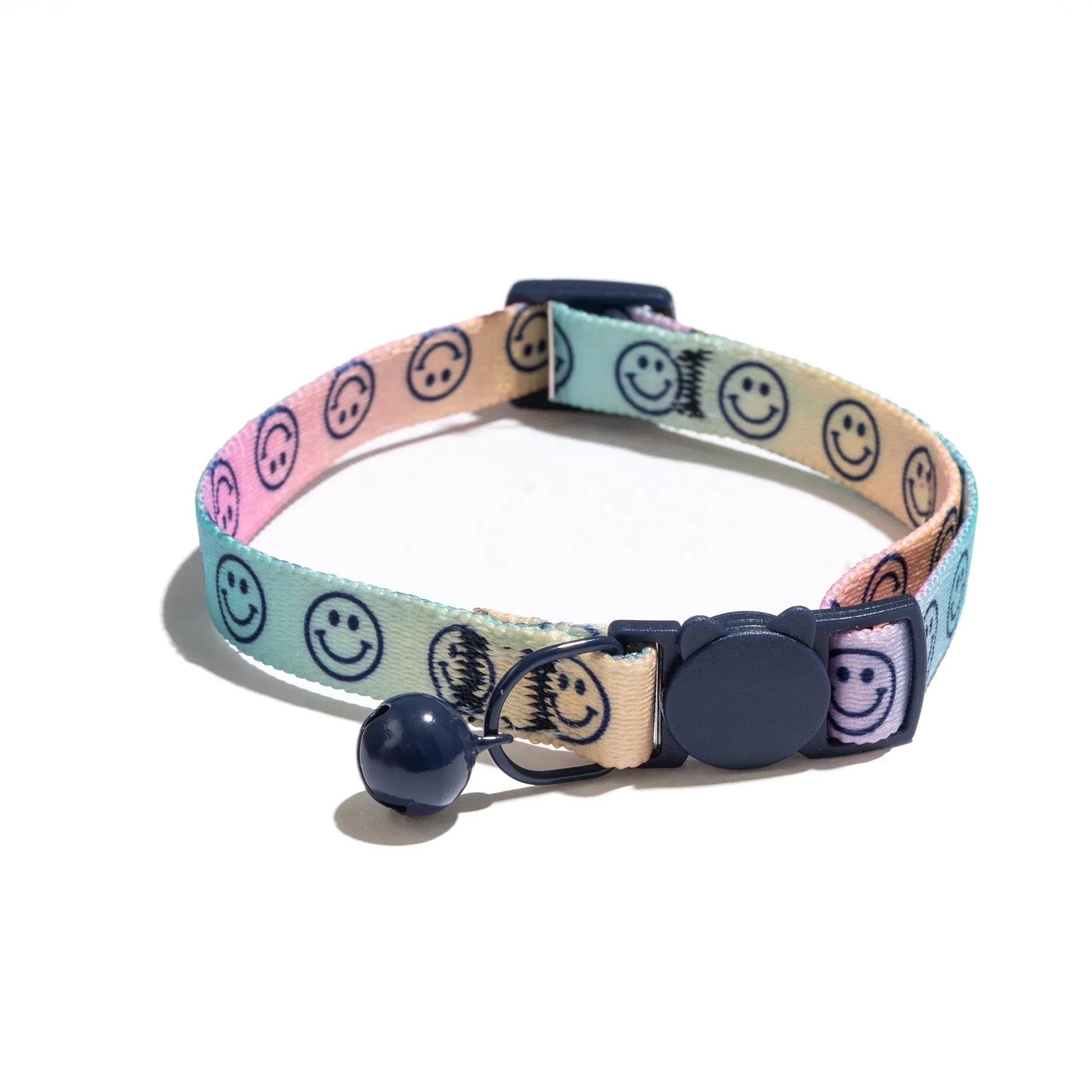 Vibrant Life, Reflective Lighting Bolt Breakaway Fashion Cat Collar, Black, One Size Fits Most - USA MEGA SHOP
