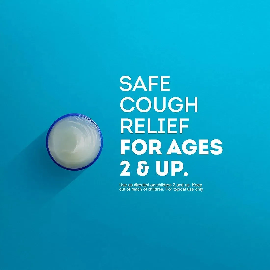 Vicks VapoRub Cough Suppressant Topical Analgesic Ointment, 2 pk./3.53 oz.