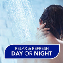 Non-medicated menthol shower vapor steamer for day or night relaxation