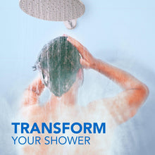 Non-medicated shower vapor steamer tablets creating menthol-like steam in shower