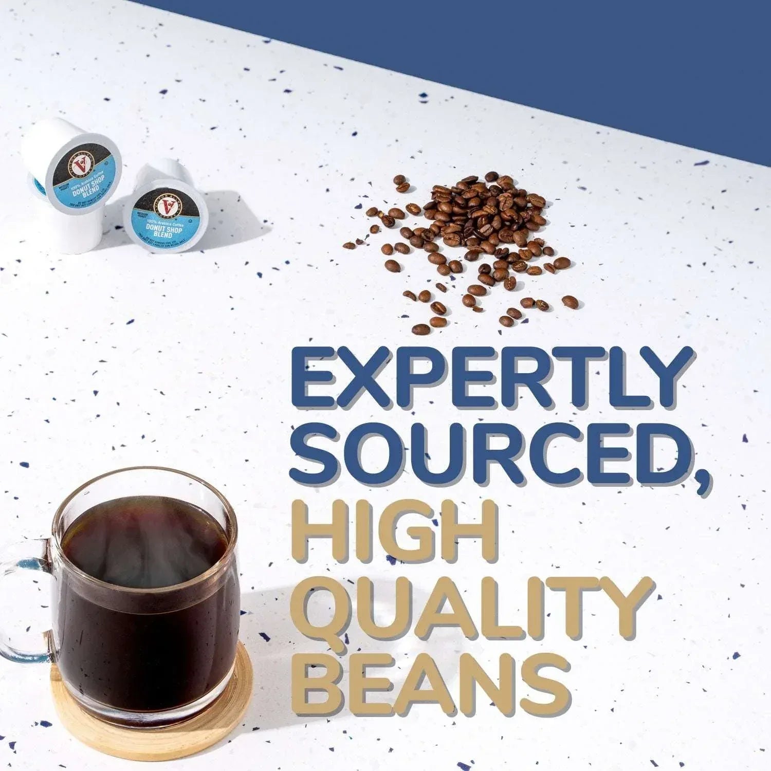 Victor Allen's Coffee Single Serve Cups, French Roast 100 ct. - USA MEGA SHOP