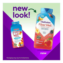 Vitafusion Fiber Well sugar-free fiber gummies promo with two bottles, 220 count