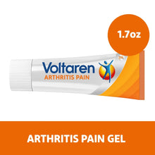 Voltaren arthritis pain gel tube, 1.7 oz, white tube with orange end