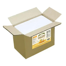 Honey citron & ginger tea carton box, open with contents visible