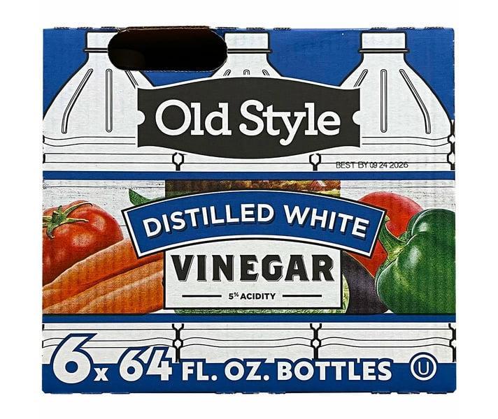 Distilled White Vinegar, 64 fl oz, 6 count
