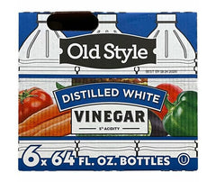Distilled White Vinegar, 64 fl oz, 6 count