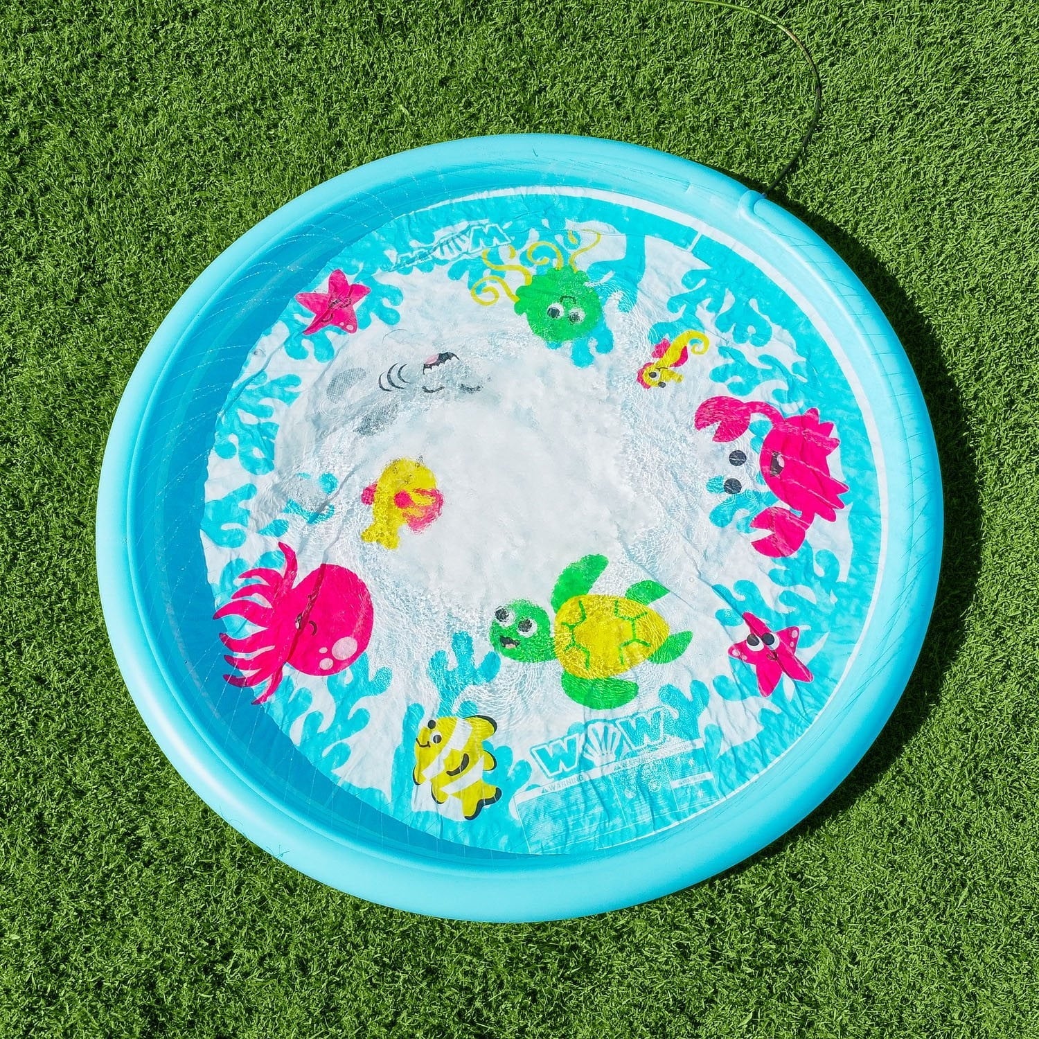 WOW Sports 10' Under the Sea Inflatable Splash Pad with Sprinkler