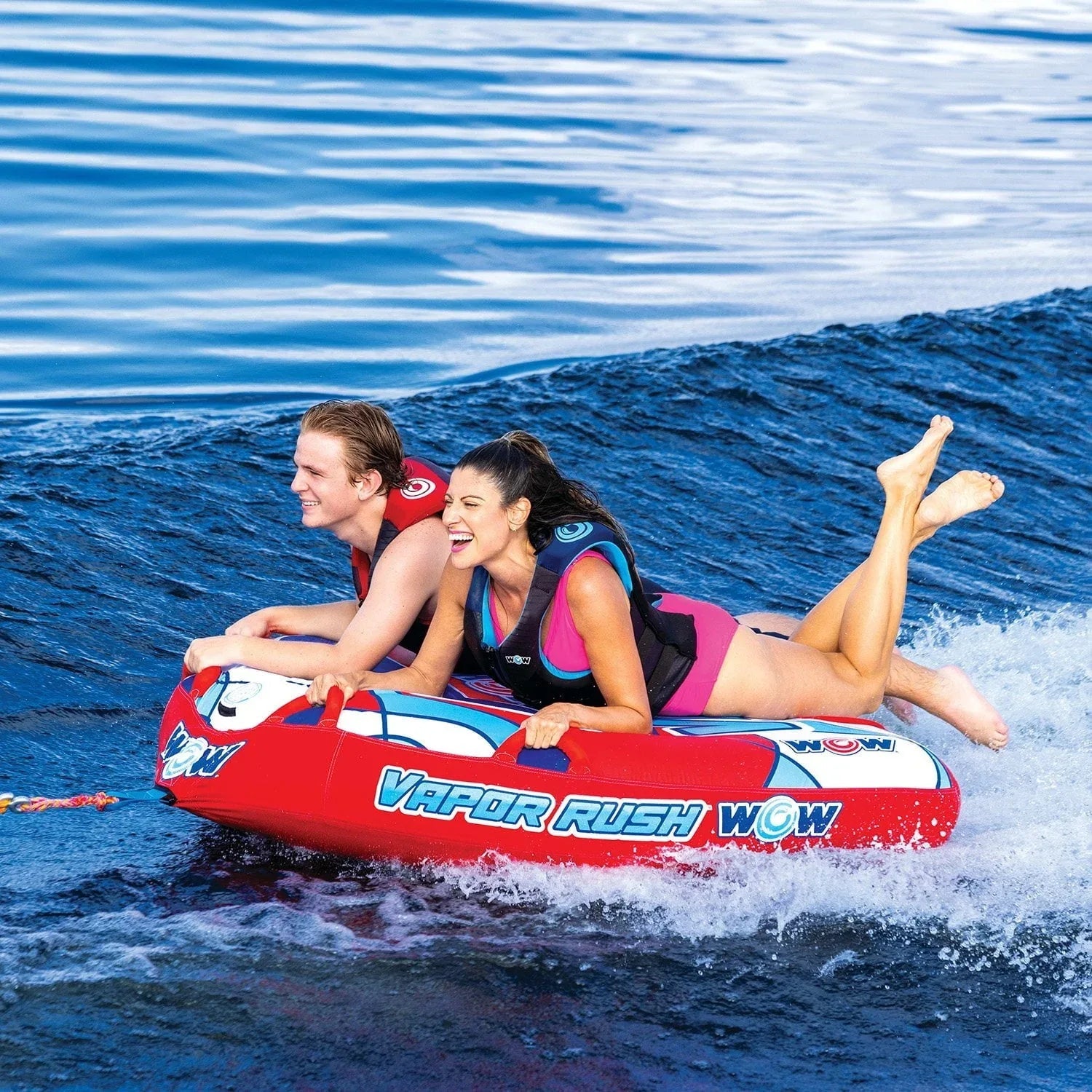 WOW Sports Vapor Rush 2-Person Towable