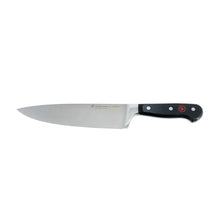 WÜSTHOF Classic knife set, two stainless steel knives with black handles and white dots