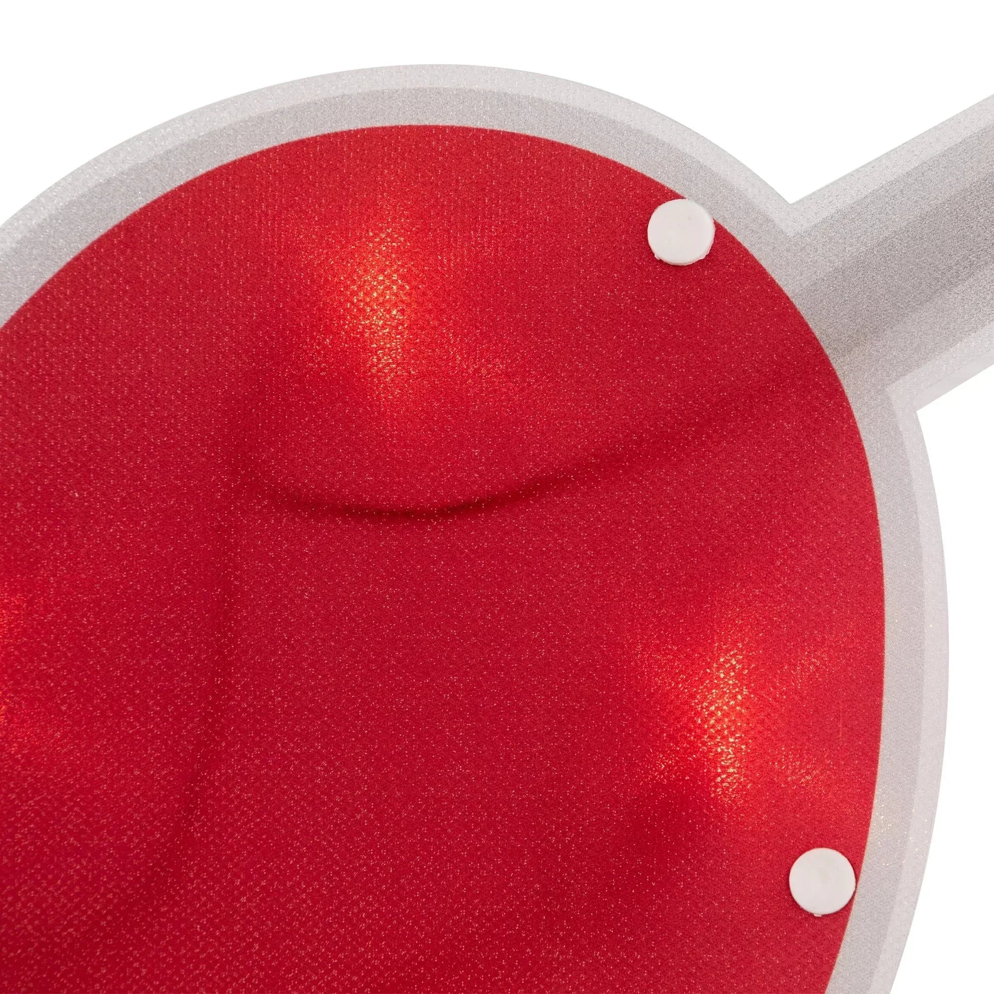 Northlight 18" Red and White Lighted Heart with Arrow Valentine's Day Window Silhouette