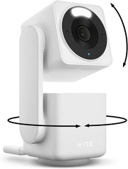 Wyze Cam Pan v4 4K Smart Security Camera, AI Indoor/Outdoor Camera with Color Night Vision, Pan/Tilt/Zoom, Voice Assistant Compatibility