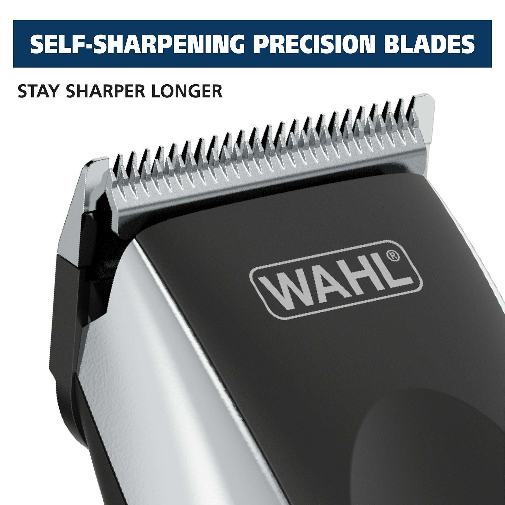 Wahl Lithium Ion All-in-One Beard Trimmer for Men - Black/ Silver Model 9888-600