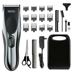 Wahl Haircut & Beard Cordless Trimmer Kit, Men or Women, 22pc, Black - 9639-2201