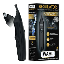 Black rechargeable ear, nose, and brow detail trimmer, Wahl