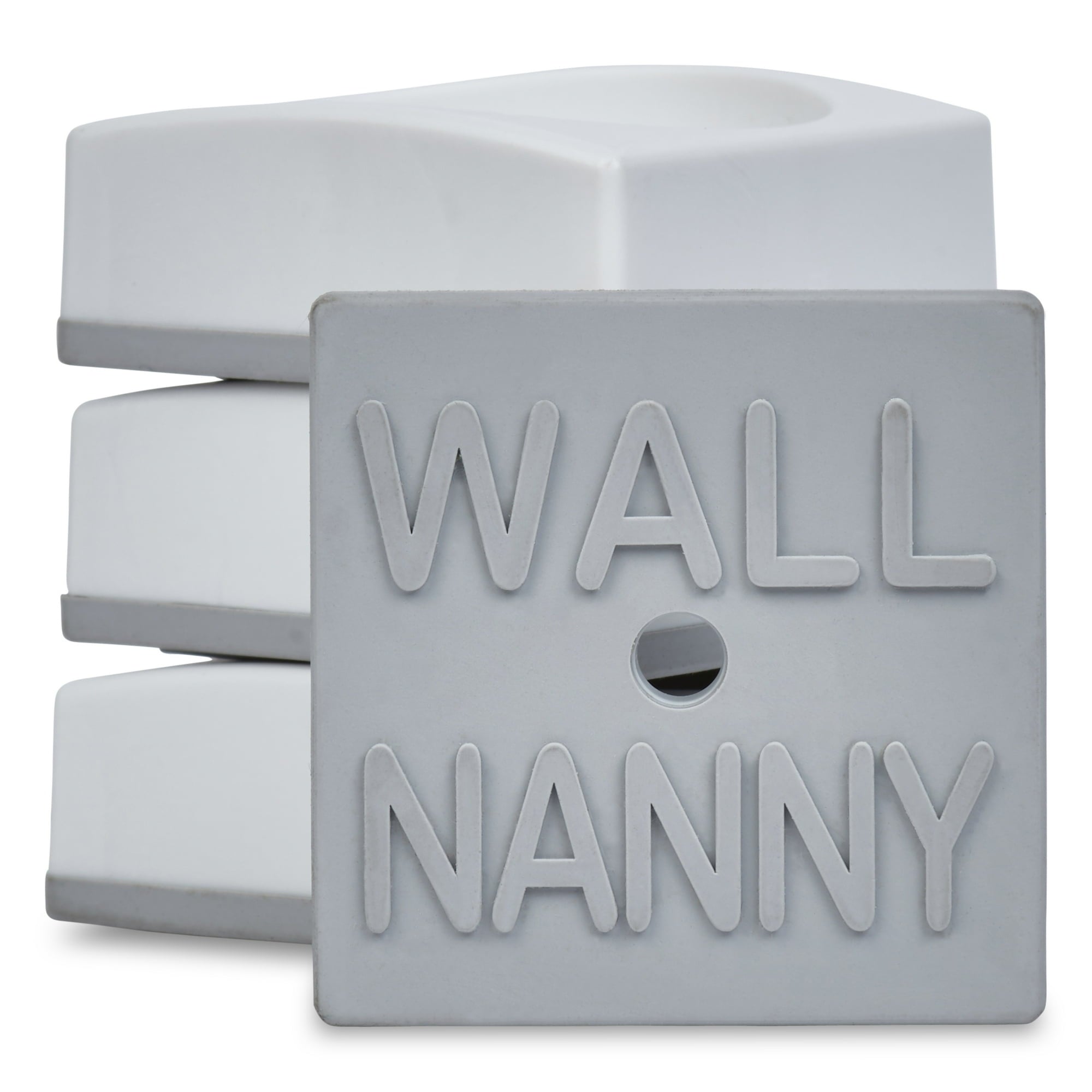 Wall Nanny Mini 4-Pack Baby Gate Wall Protectors, White – Small Wall Savers for Pet, Dog & Child Safety Gates