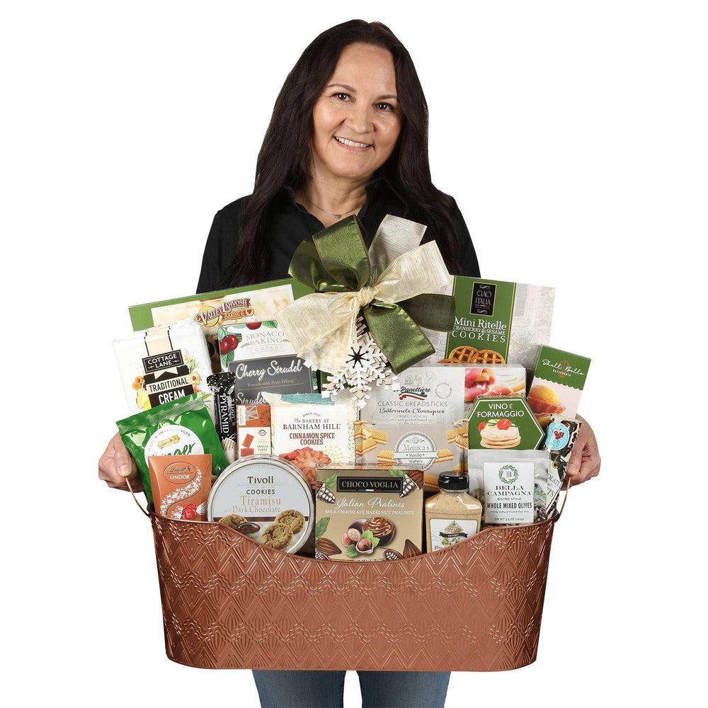 Warmest Greetings Basket - USA MEGA SHOP