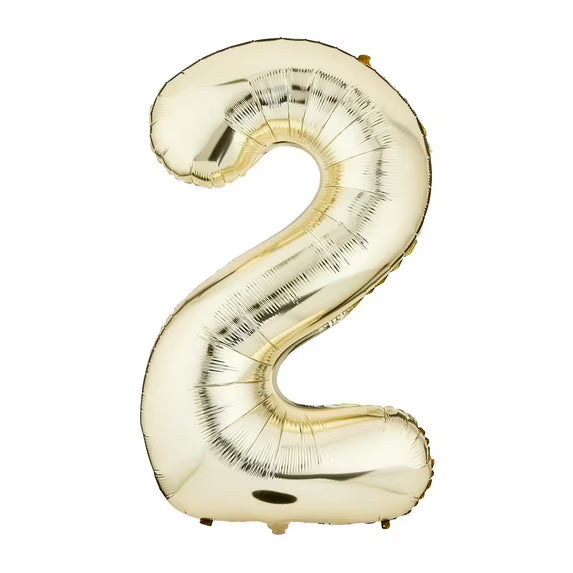 34" Gold Number 1 Foil Balloon, by Way To Celebrate