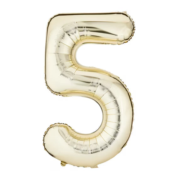 34" Gold Number 1 Foil Balloon, by Way To Celebrate