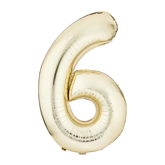 34" Gold Number 1 Foil Balloon, by Way To Celebrate