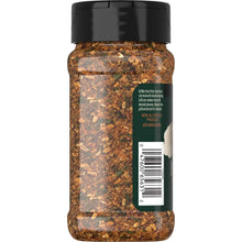 Weber Buffalo Trace seasoning bottle back with barcode and product text