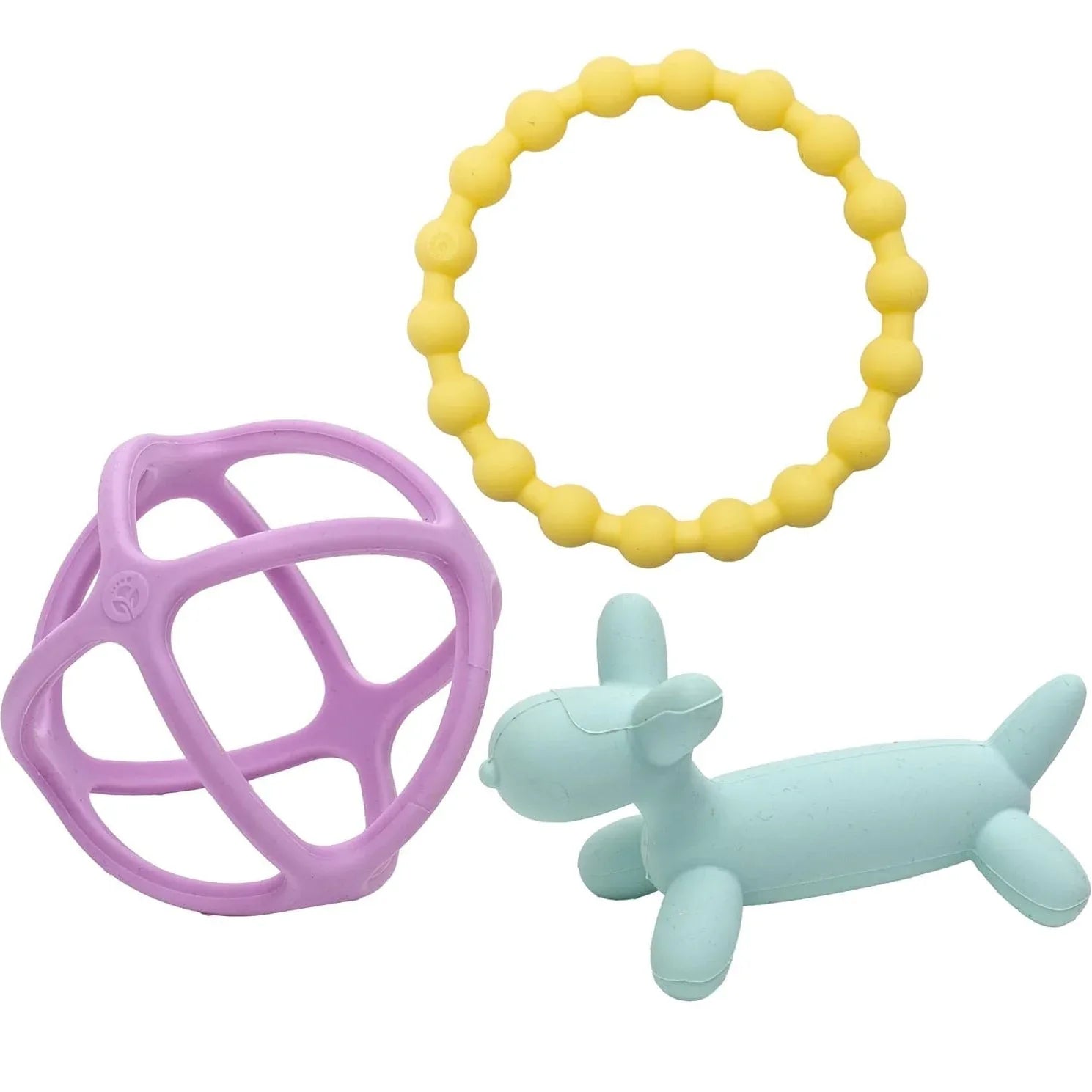 WeeSprout Teethers for Baby, Silicone Toys for Infant Teething - USA MEGA SHOP