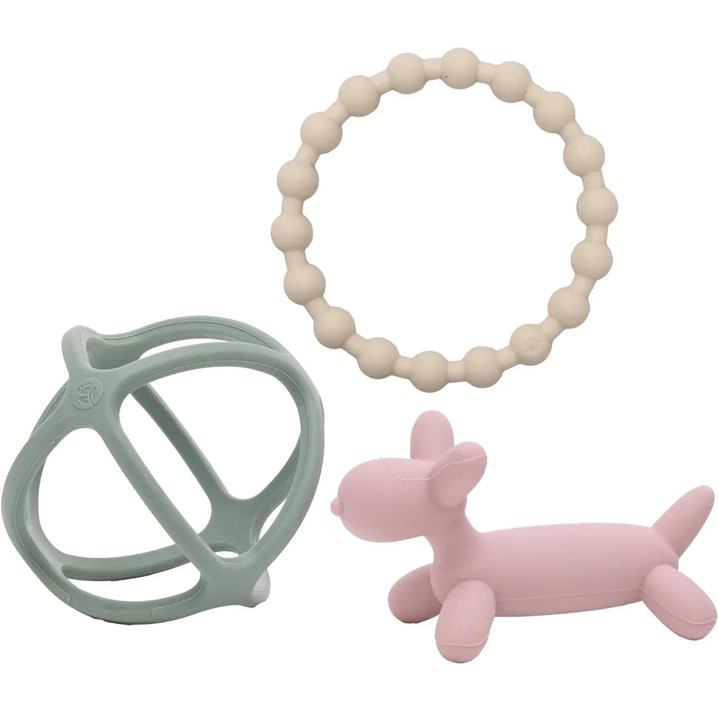 WeeSprout Teethers for Baby, Silicone Toys for Infant Teething - USA MEGA SHOP