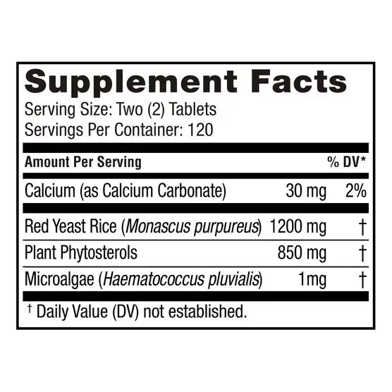 Weider Red Yeast Rice Plus 1200 mg., 240 Tablets
