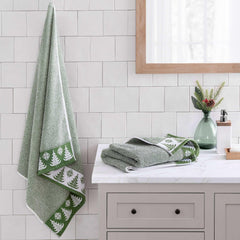WelHome Holiday Bath Towels, 2-pack