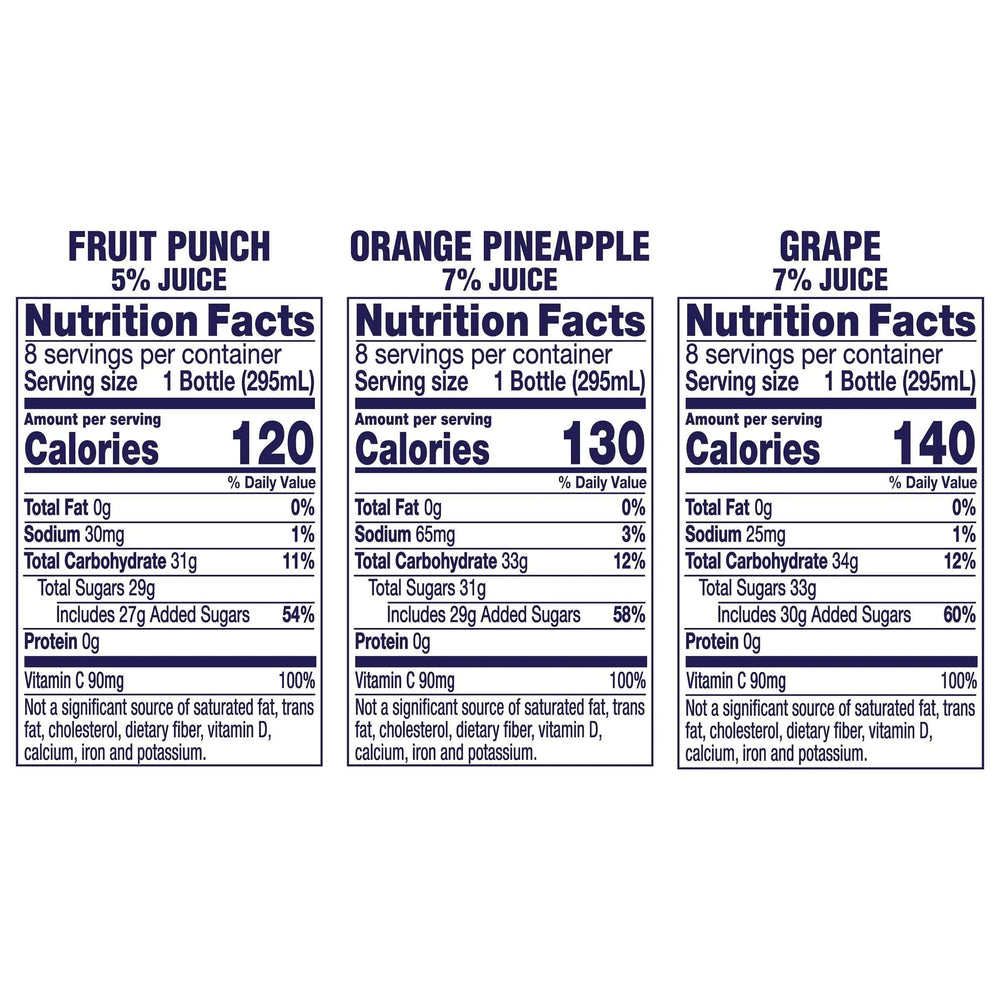 Welch's Juice Drink, Variety Pack, 10 fl oz, 24-count - USA MEGA SHOP