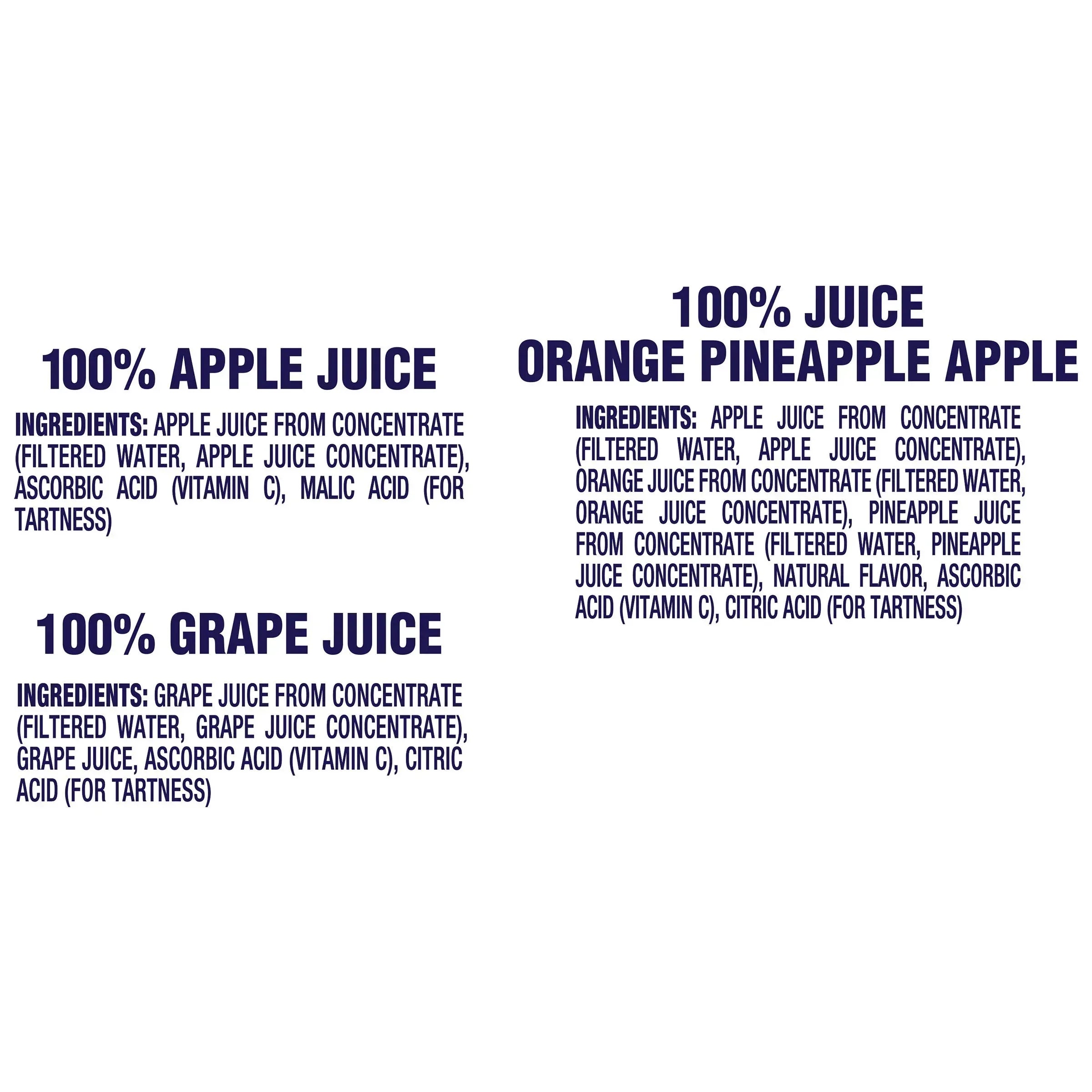 Welch's 100% Juice Drink, Variety Pack, 10 fl oz, 24-count